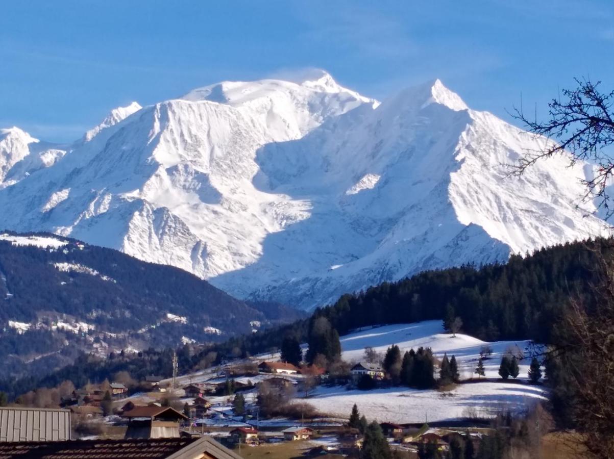 꽁블루 La Ferme Du Mont-Blanc B&B 외부 사진