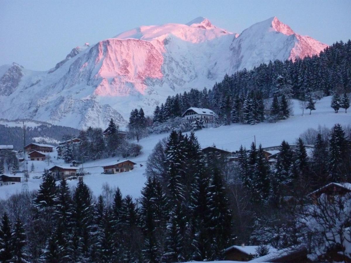 꽁블루 La Ferme Du Mont-Blanc B&B 외부 사진