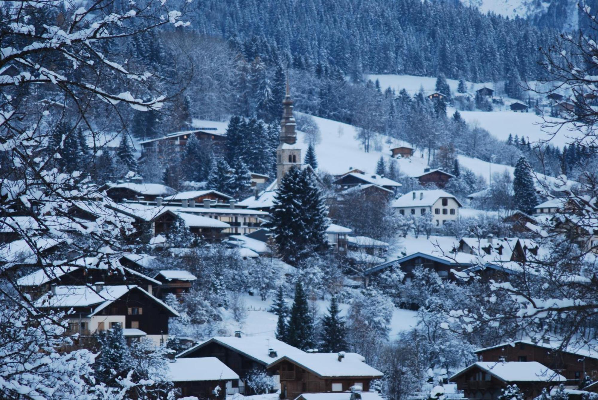 꽁블루 La Ferme Du Mont-Blanc B&B 외부 사진