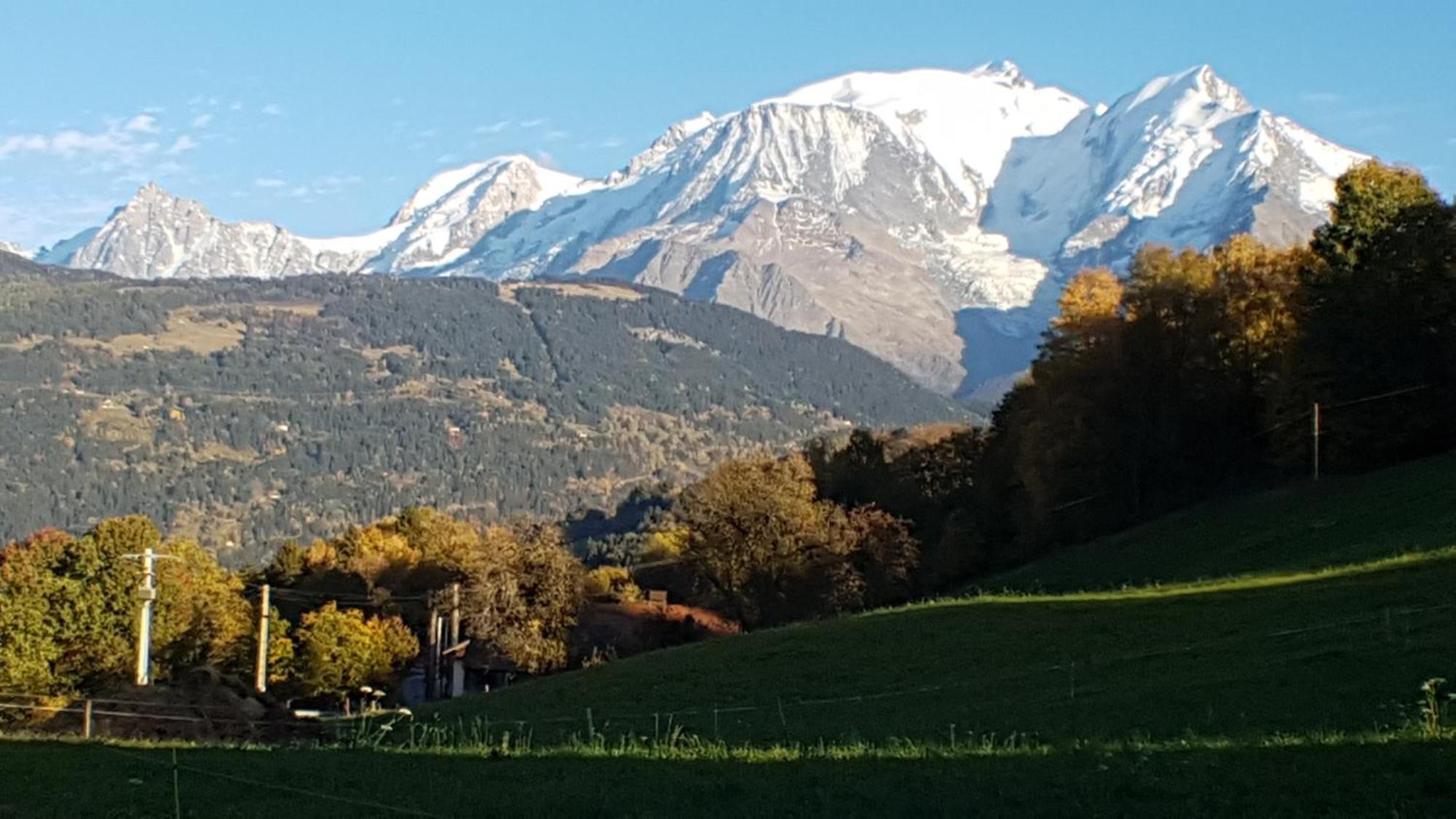꽁블루 La Ferme Du Mont-Blanc B&B 외부 사진
